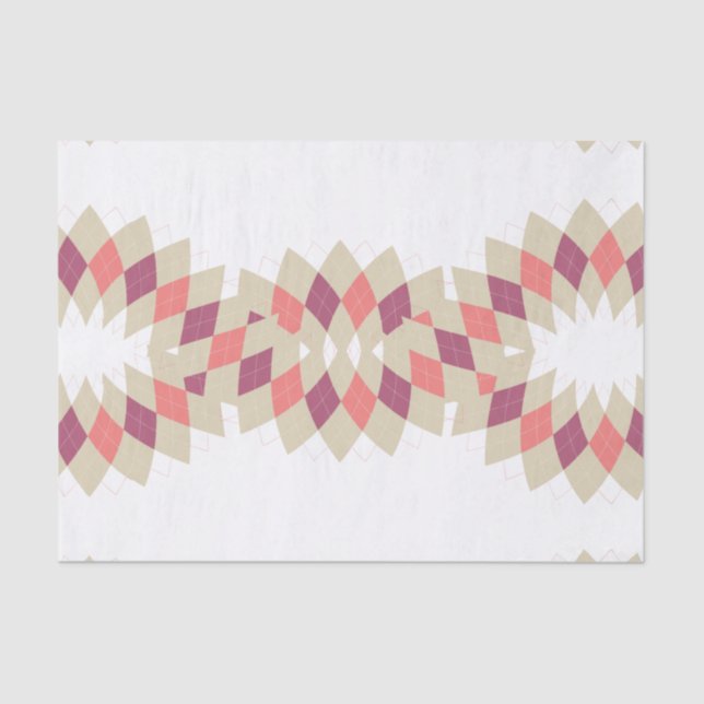 Papel De Seda Diamond Swirl (Frente )