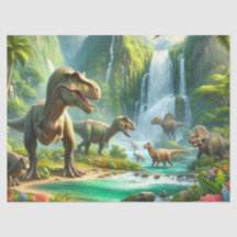 Dinossauros na Criança da Selva