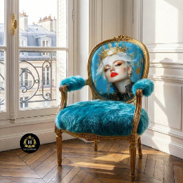 Papel De Seda Discussão de Arte da Rainha Dourada