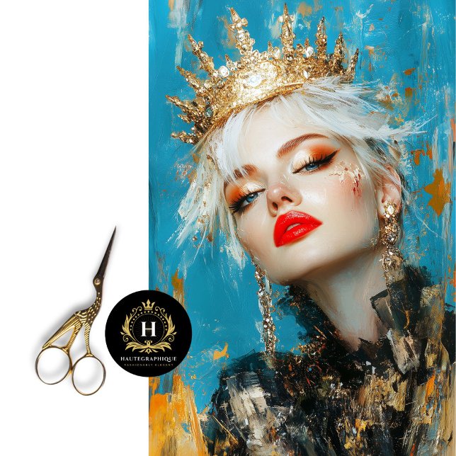 Papel De Seda Discussão de Arte da Rainha Dourada (Criador carregado)