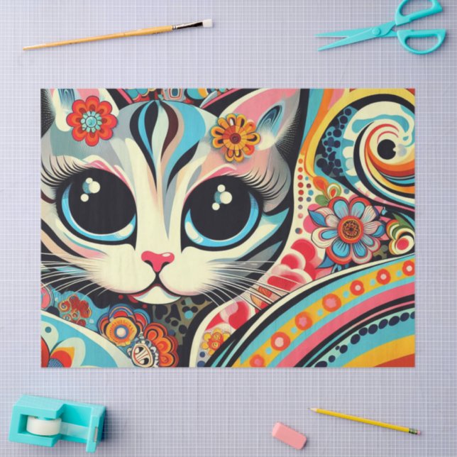 Papel De Seda Discussão de Arte Folical Mexicana (Arte )