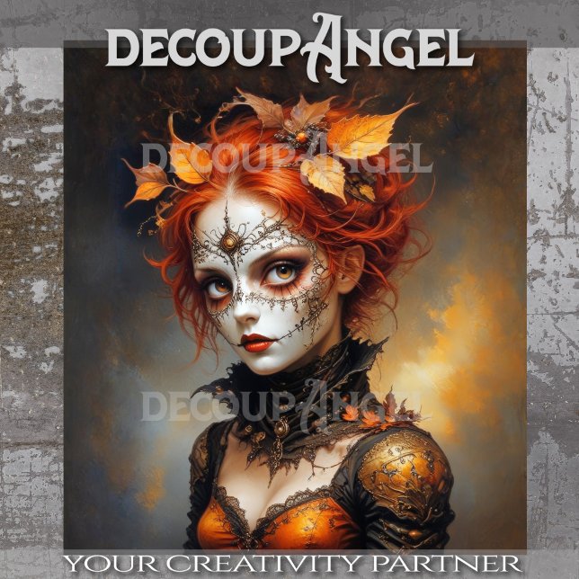 Papel De Seda Discussão de Outono da Rainha Gótica (Criador carregado)