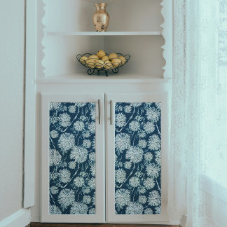 Papel De Seda Discussão de Padrão de Dandelions Azuis