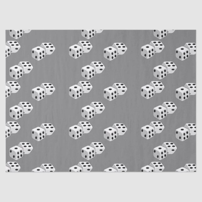 Papel De Seda Dispositivos no padrão das cinzas (Frente )