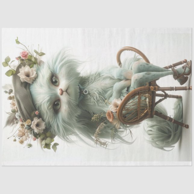 Papel De Seda Dissociação (Frente )