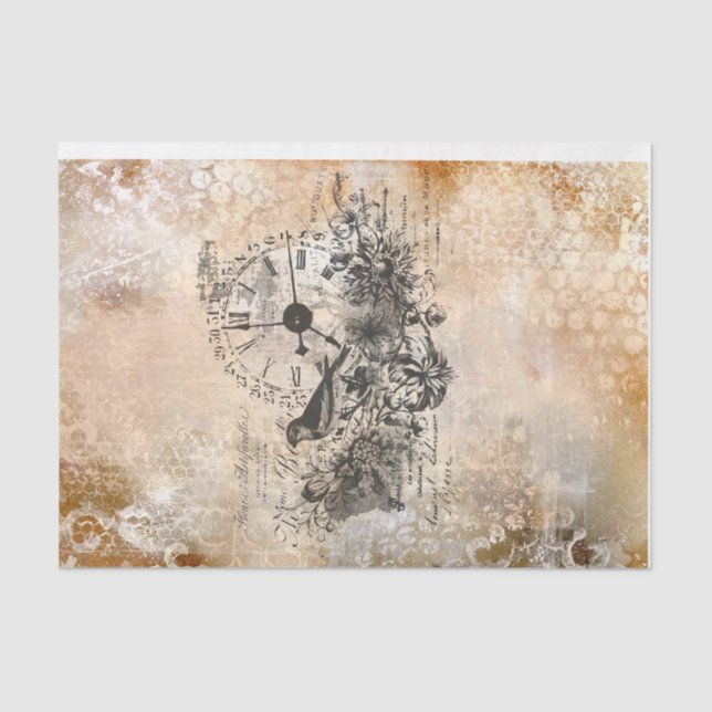 Papel De Seda dissociação da efemera francesa (Frente )