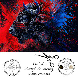 Papel De Seda Dissociação da face direita do Buffalo preto Verme