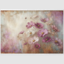 Papel De Seda Dissociação da Flora e Fauna do Cosmos