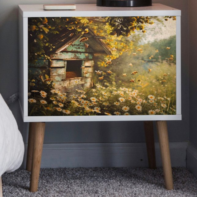 Papel De Seda Dissociação de Abelhas em Springtime (Criador carregado)