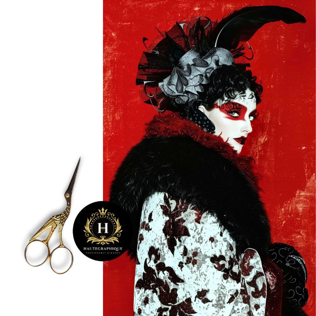 Papel De Seda Dissociação de Alta Moda da Elegância Gótica (Criador carregado)