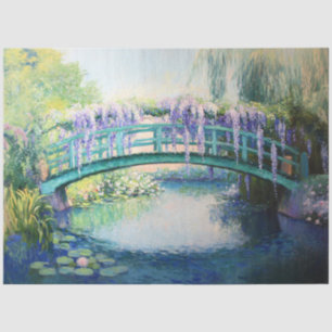 Papel De Seda Dissociação de Arte Impressionista de Ponte e Wist