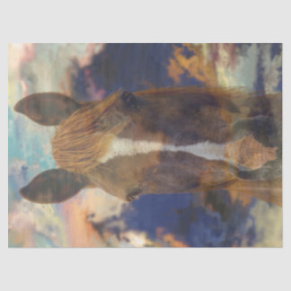 Papel De Seda Dissociação de brisa equestre