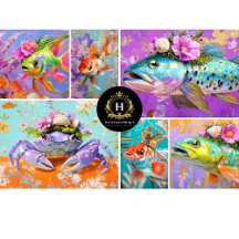 Dissociação de Caranguejos Florais Vibrantes