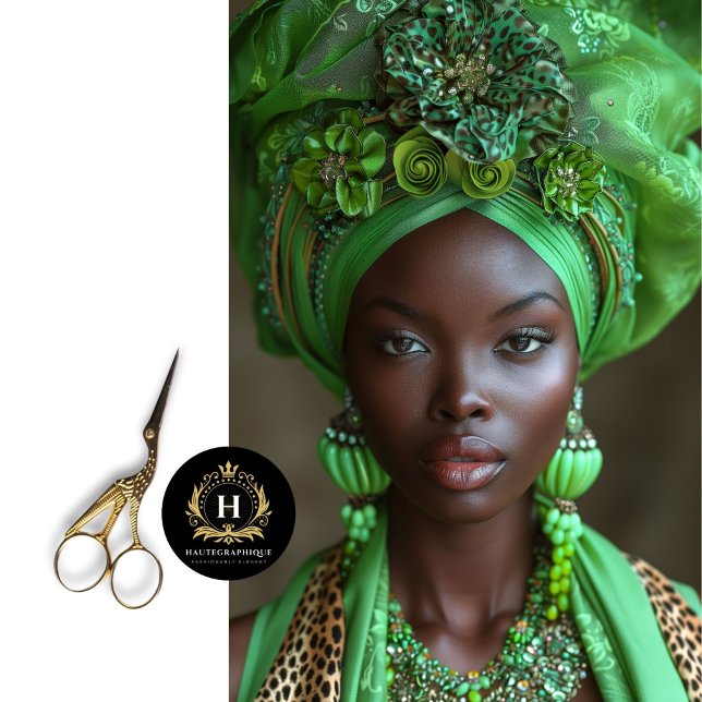 Papel De Seda Dissociação de endereço de saudação flexível verde (Criador carregado)