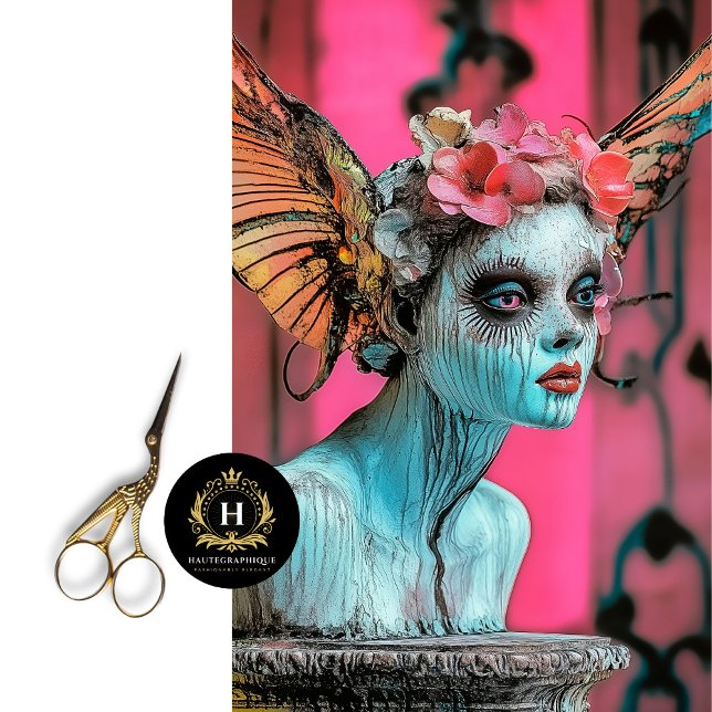 Papel De Seda Dissociação de Gárgula de Dia de os namorados Rosa (Criador carregado)