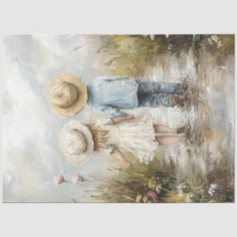 Papel De Seda Dissociação de Garota Impressionante Andando na Es