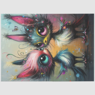 Papel De Seda Dissociação de Gatos Estimulantes Impressionantes
