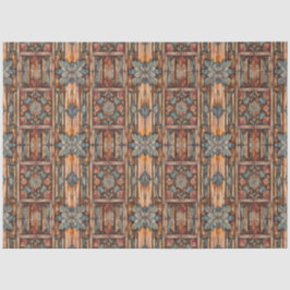 Papel De Seda Dissociação de Madeira Esculpida em Faux Russo