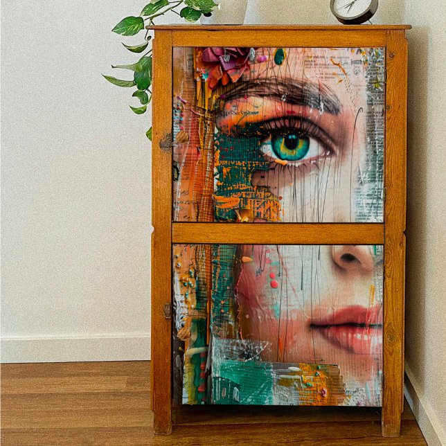 Papel De Seda Dissociação de mídia mista (Criador carregado)