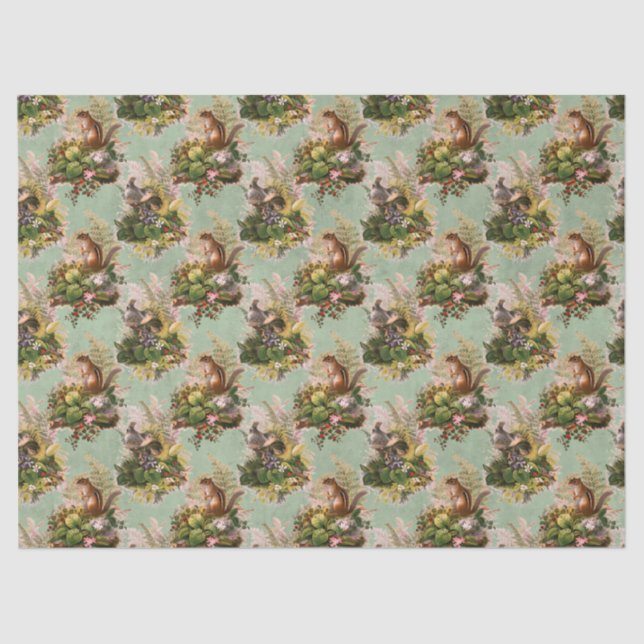 Papel De Seda Dissociação de Peixes e Aves (Frente )