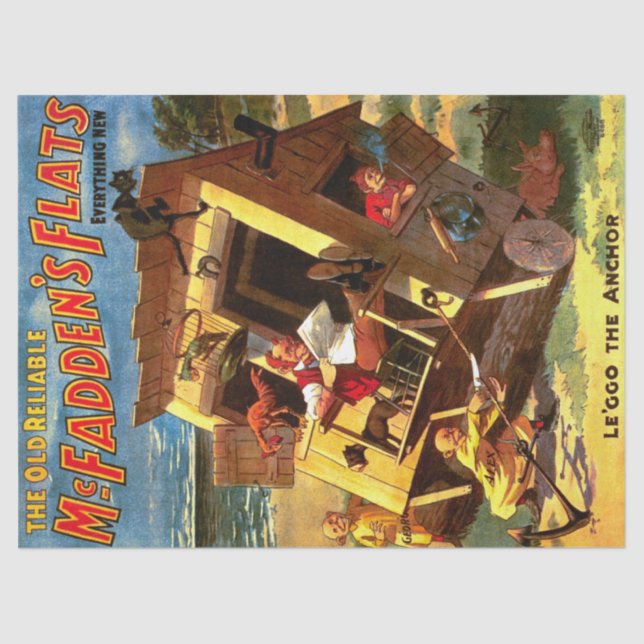 Papel De Seda Dissociação de Suínos de Gato de Galinha das Pesso (Frente )