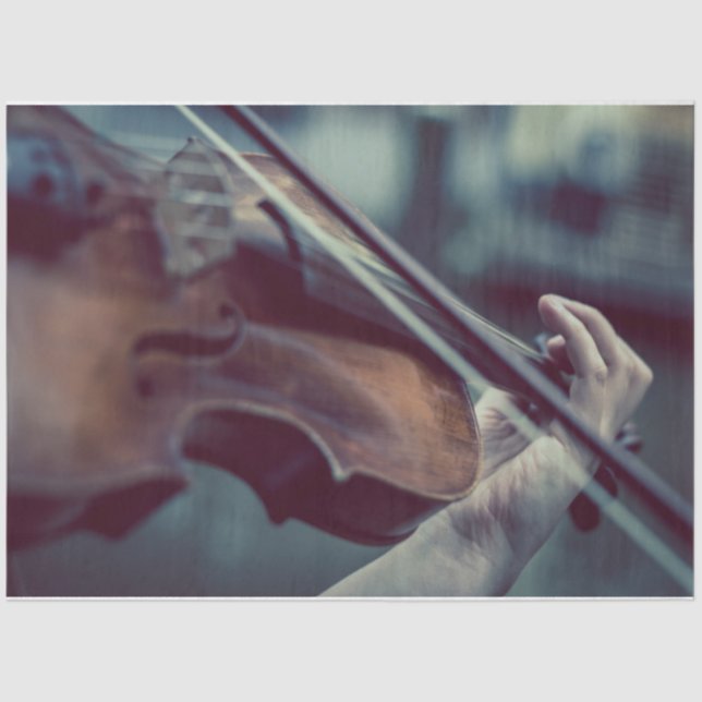 Papel De Seda Dissociação de Violino (Frente )