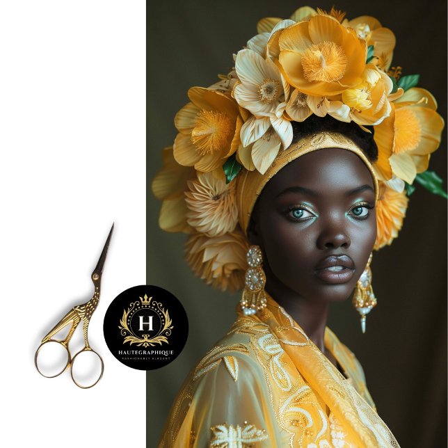 Papel De Seda Dissociação do endereço de girassol do ouro (Criador carregado)