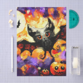 Papel De Seda Dissociação do Jack-o-Lanterna, Bat de Olhos Grand