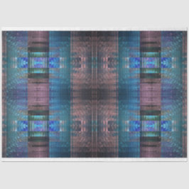 Papel De Seda Dissociação do padrão frontal do Abstrato sudoeste