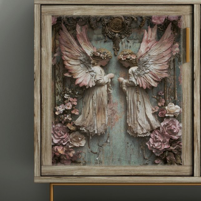 Papel De Seda Dissociação dos Anjos de Cherub Gêmeos (Criador carregado)