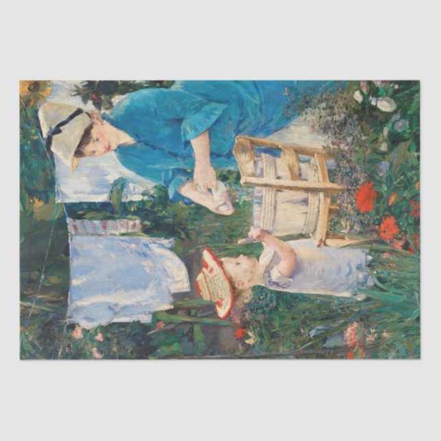 Papel De Seda Dissociação entre Mãe e Criança Vitoriana (Frente )