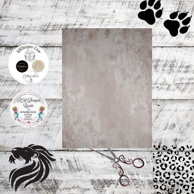 Papel De Seda Dissociação Faux Acabar com o gesso em dificuldade (Criador carregado)