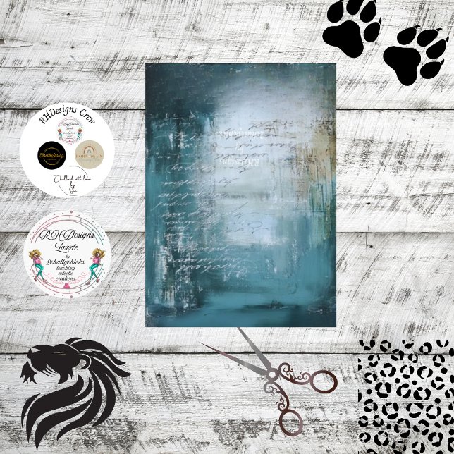 Papel De Seda Dissociação Faux Fundo Francês Texturizado Médio (Criador carregado)