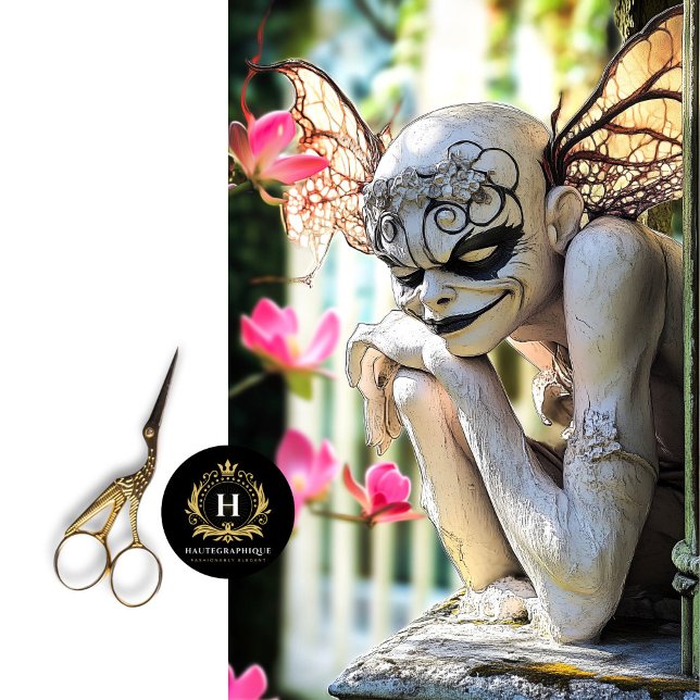 Papel De Seda Dissociação Mischieviviana do Gótico Paris Gargoyl (Criador carregado)