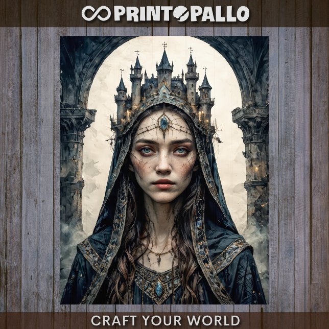 Papel De Seda Dissociação - Rainha do Castelo Negro - (Criador carregado)