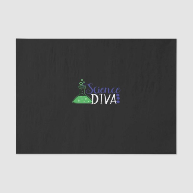 Papel De Seda diva da ciência (Frente )