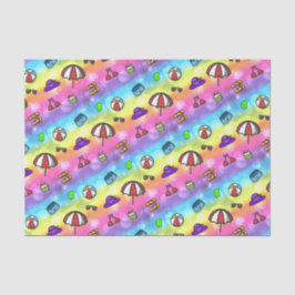 Papel De Seda Diversão de Verão