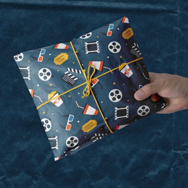 Papel De Seda Diversão Icônica da Família Noite de Filme Escuro (Criador carregado)