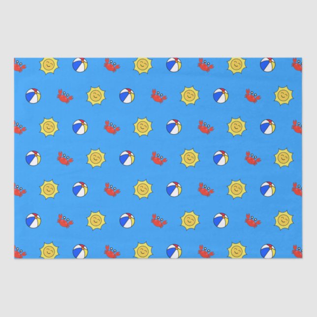 Papel De Seda Divertido no Sol (Frente )