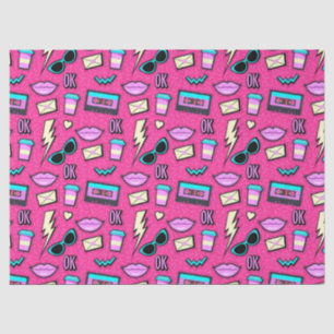 Papel De Seda Divertimento retro de volta aos anos noventa