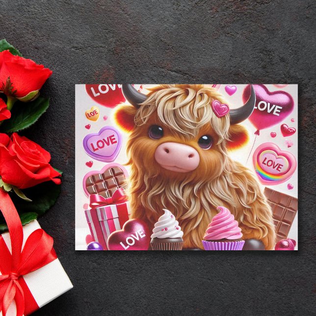 Papel De Seda Doce Como Namorados De Vaca Do Candy Highland (Criador carregado)