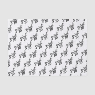 Papel De Seda Doce Dezesseis Números 16º Aniversário