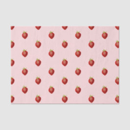 Papel De Seda Doce Morango Rosa Suave Feminino