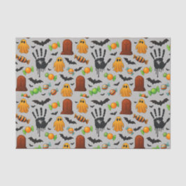 Papel De Seda Doces Assustadores & Sombras