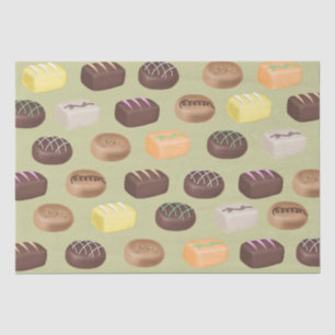 Papel De Seda Doces de chocolate