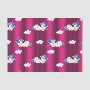 Papel De Seda Doces Sonhos Unicórnios