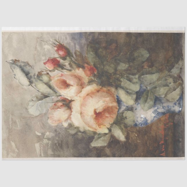 Papel De Seda Documento de Decoupage Jacob de Adrienne Jacquelin (Frente )