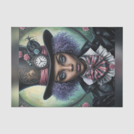 Papel De Seda Documento de Dissociação Afro-Americano Mad Hatter