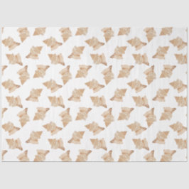 Papel De Seda Documento de Tecidos da Série Marine Life Design 1