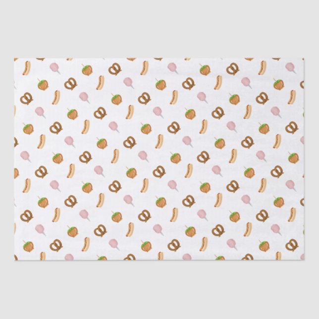 Papel De Seda Documento sobre os tecidos do Fair State Fair Summ (Frente )